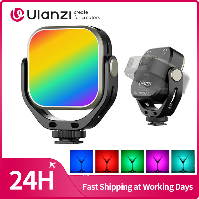 Torjim Rgb Photography Video Lighting - ​Ulanzi VL66RGB Bi-color RGB Fill Light