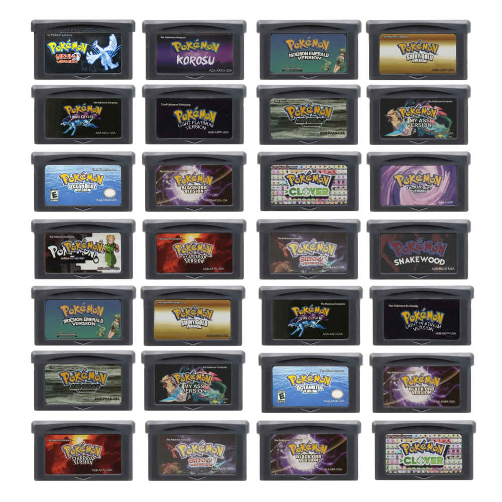 Photography Lighting Spotlight - GBA Pokemon Game Cartridge 32-Bit Video