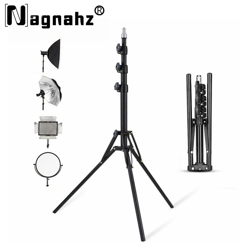 Photography Lighting Mount - NAGNAHZ 78'' Photographic Lighting Tripod Aluminum