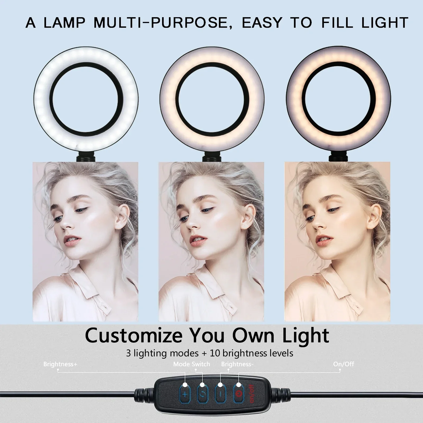 Universal Mobile Phone Holder  - đánh giá và giá Photography Lighting Mount