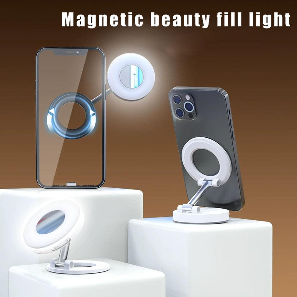 2in1 Foldable Magnetic Phone H - đánh giá và giá Photography Lighting Spotlight