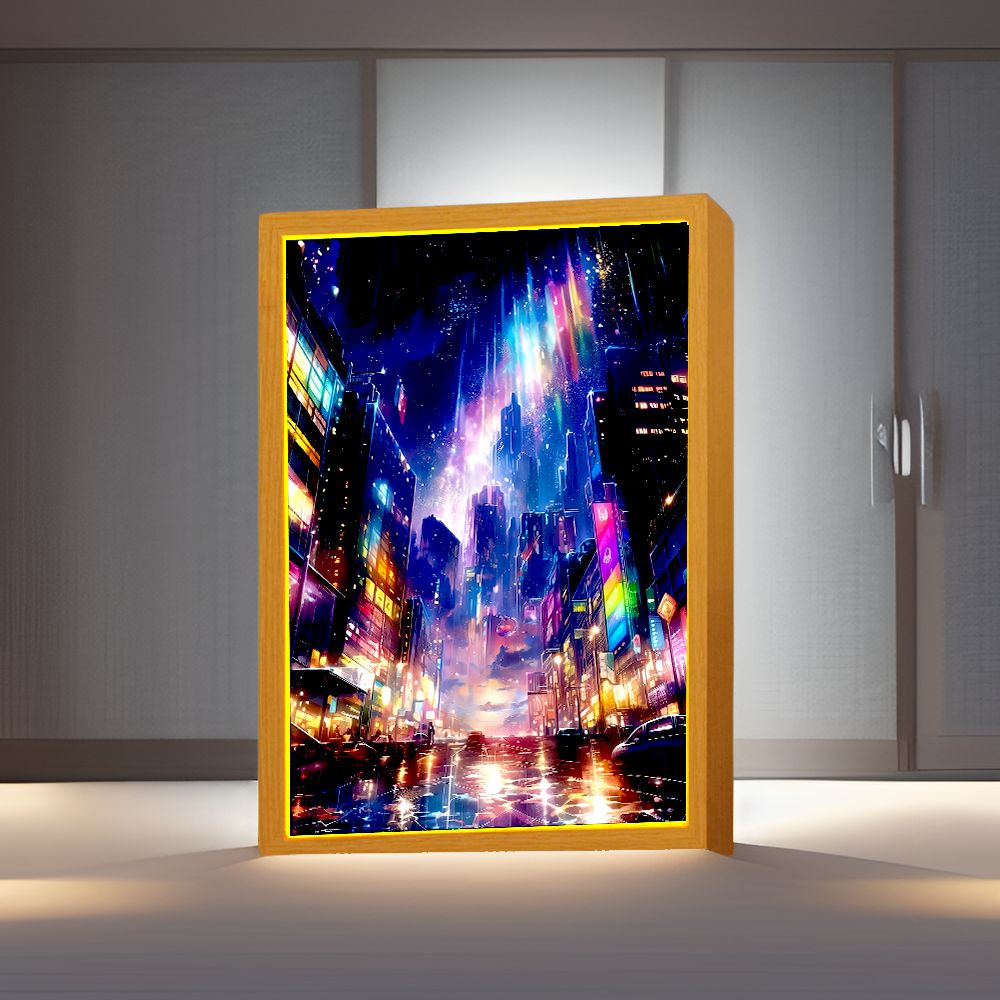 Beautiful City Light Painting  - đánh giá và giá Photography Lighting Wall
