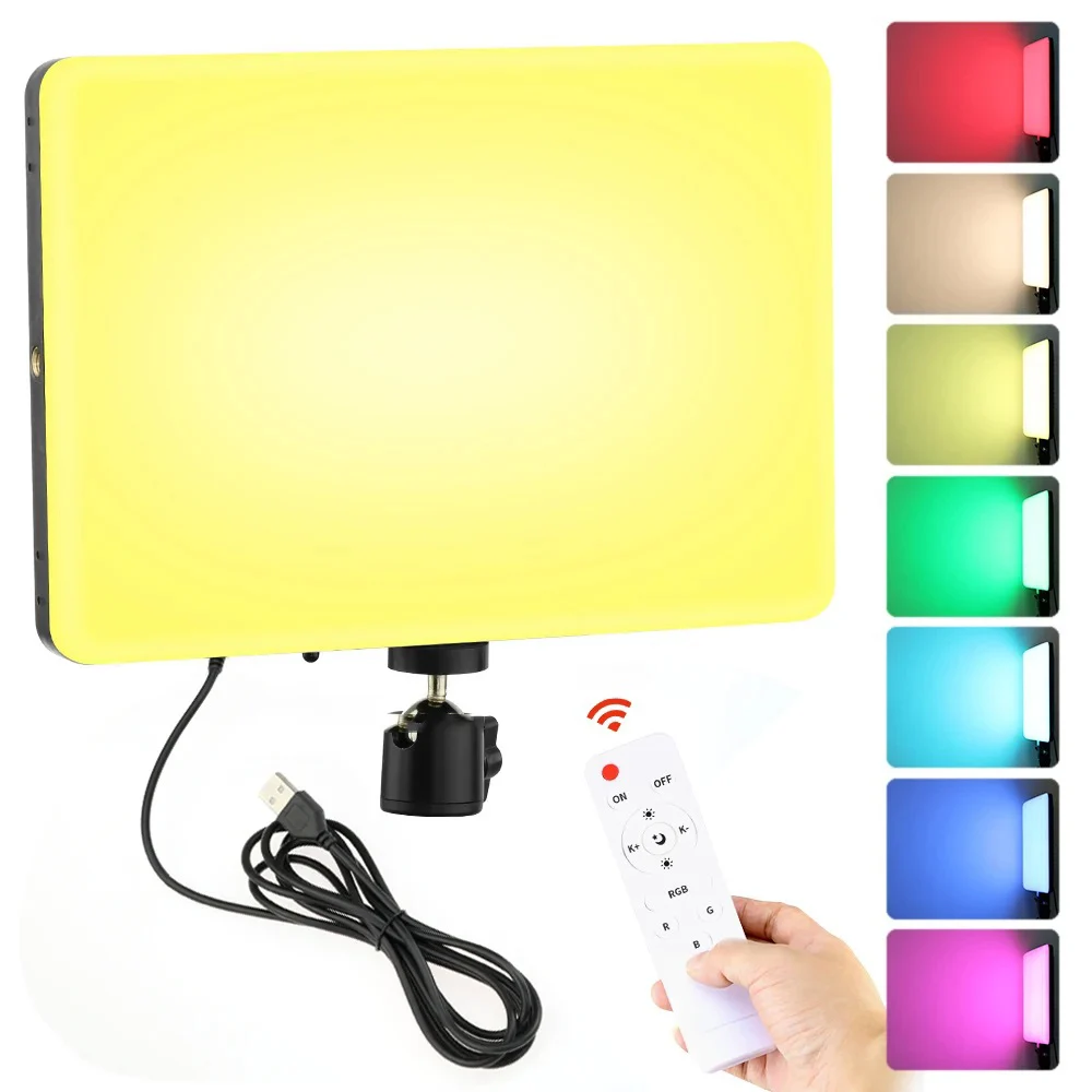 10IN RGB LED Video Light Remot - đánh giá và giá Torjim Rgb Photography Video Lighting
