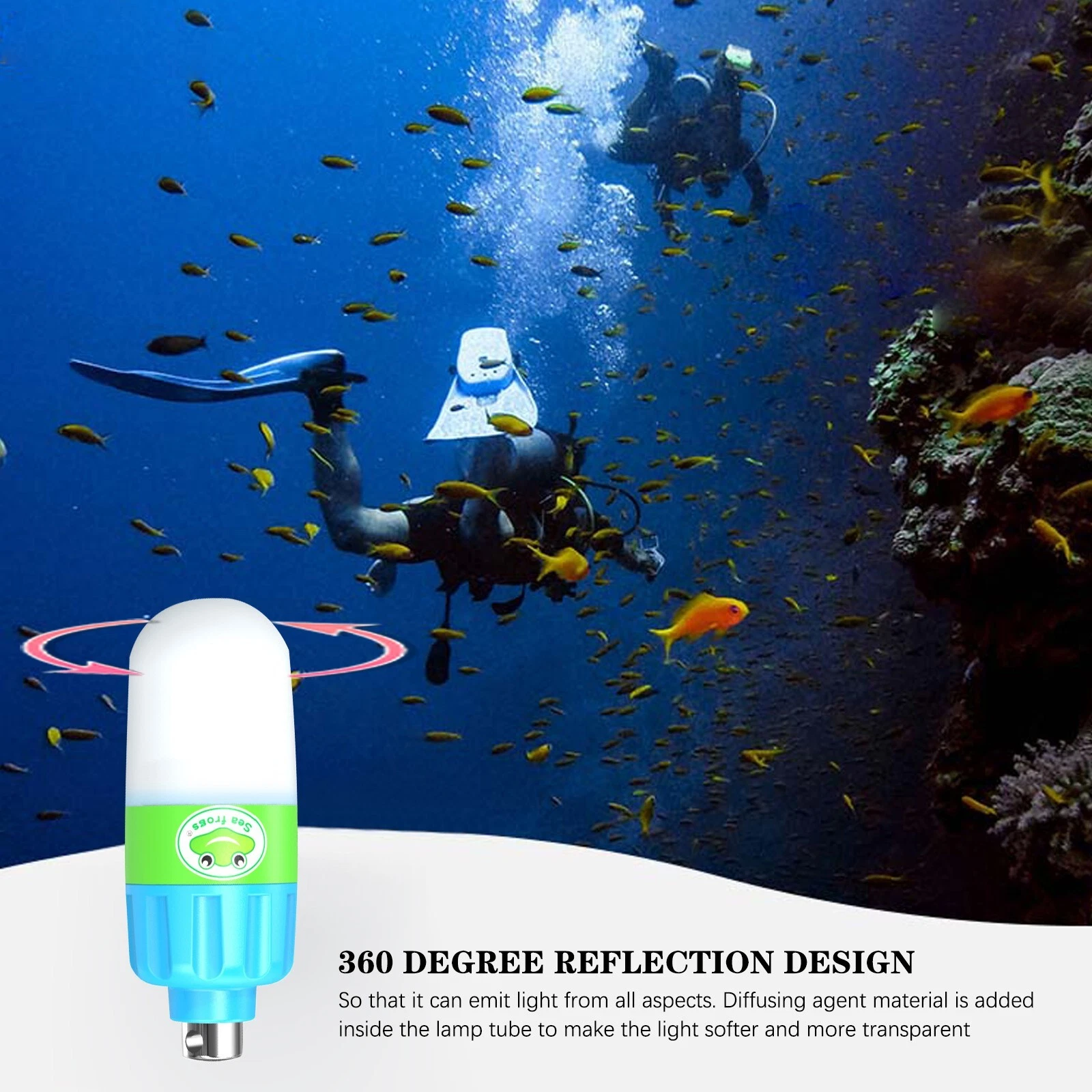 Seafrogs SF-P01 Scuba Diving S - đánh giá và giá Photography Lighting Options