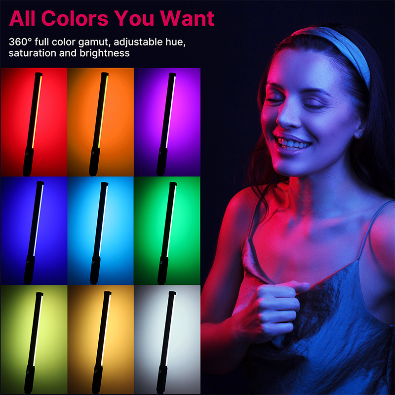 Ulanzi VL119 Handheld RGB Colo - đánh giá và giá Torjim Rgb Photography Video Lighting