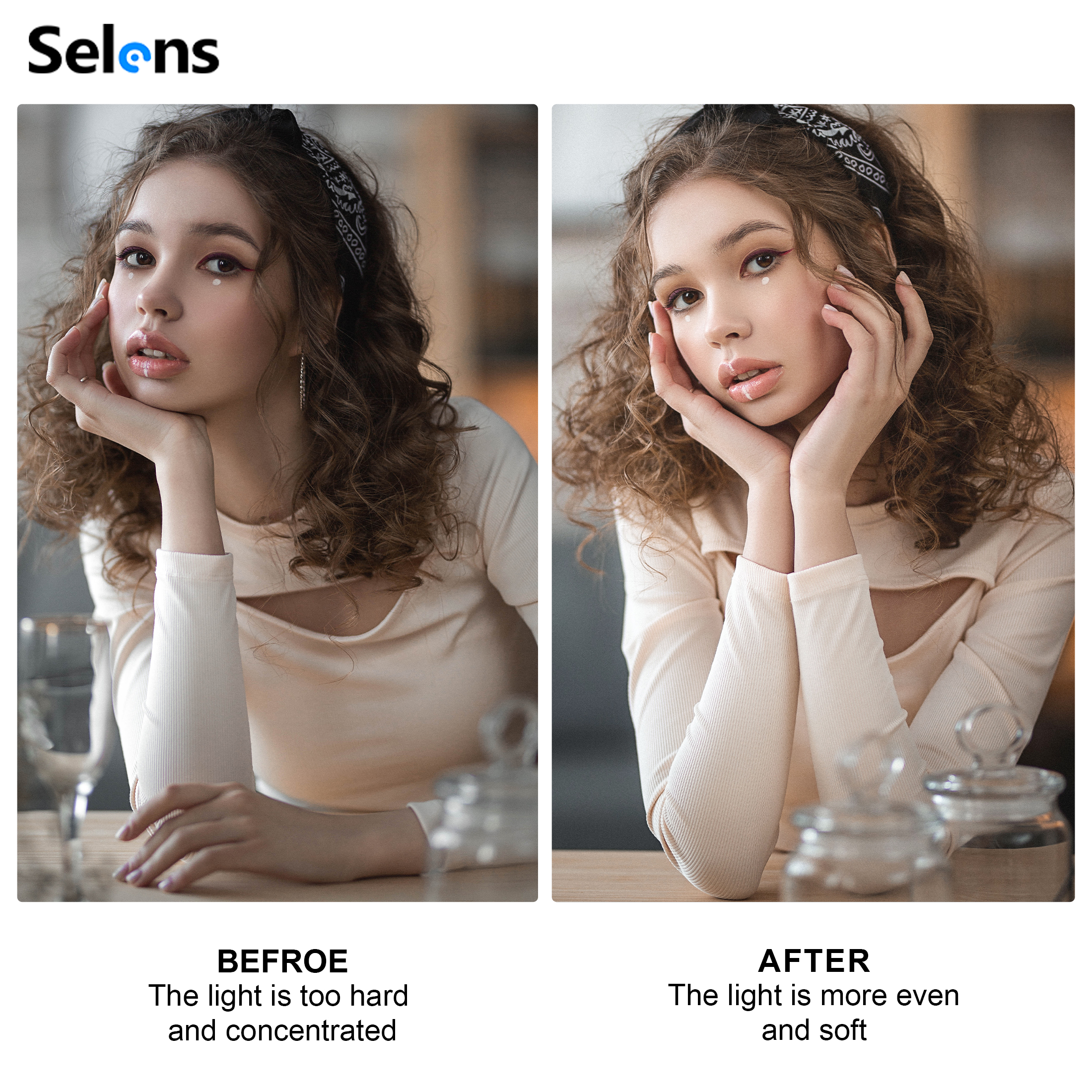 Selens White Diffuser Foldable - đánh giá và giá Photography Lighting For Products