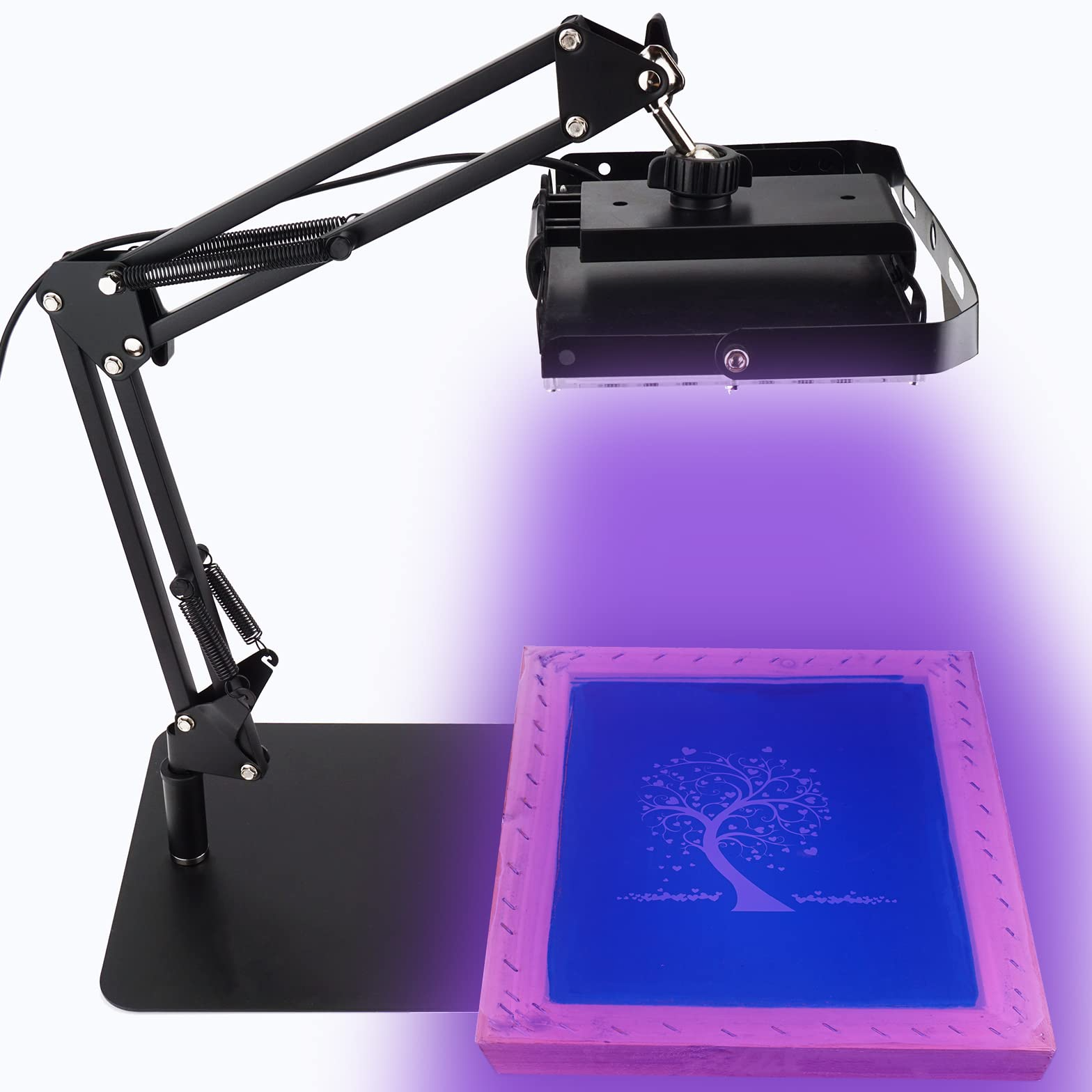 50W LED UV Screen Printing Exp - đánh giá và giá Stand Lighting Photography