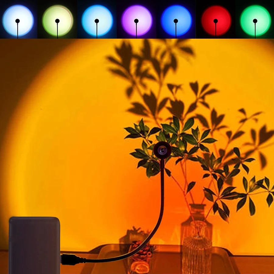 MeeToo USB Sunset Mood Lamp Le - đánh giá và giá Photography Lighting Wall