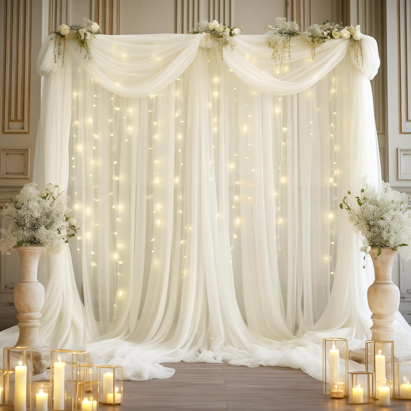 LED Tulle Backdrop Curtains, O - đánh giá và giá Photography Lighting Options