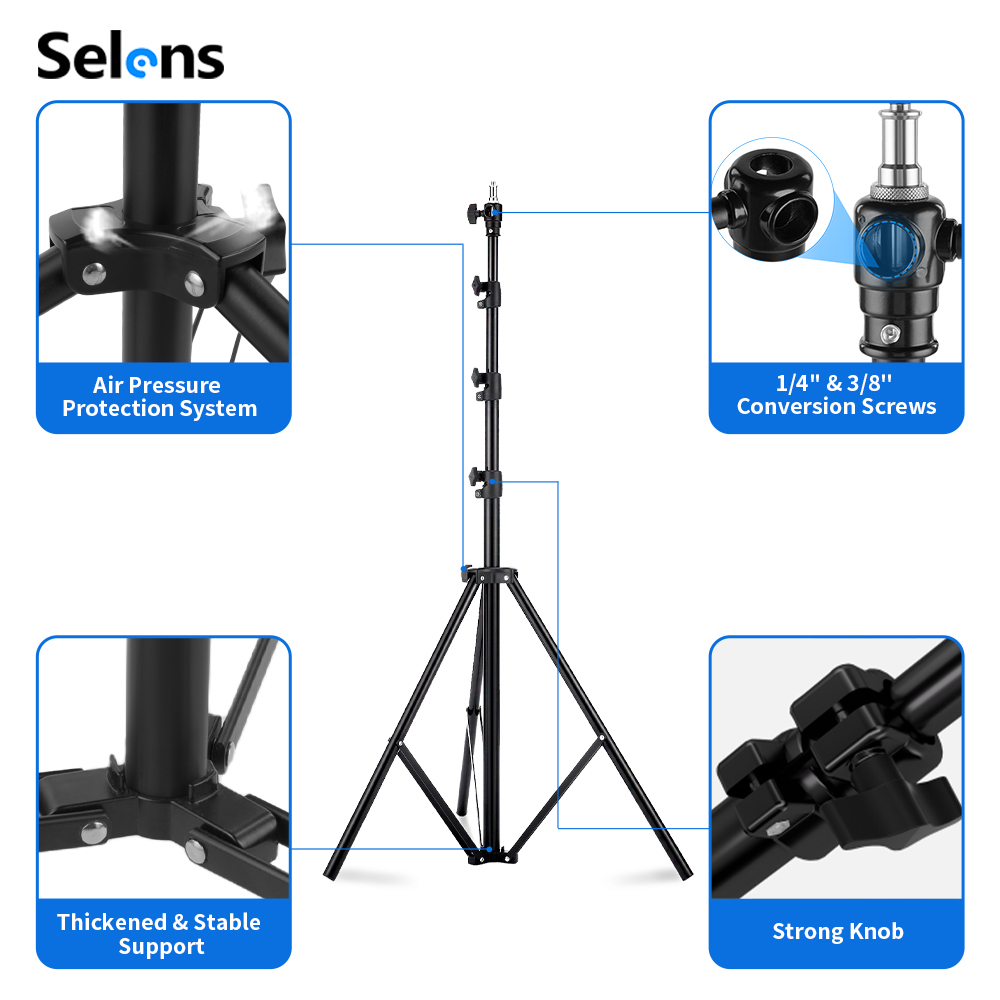 Selens 2.2~3.95M Light Stand w - đánh giá và giá Photography Lighting Mount