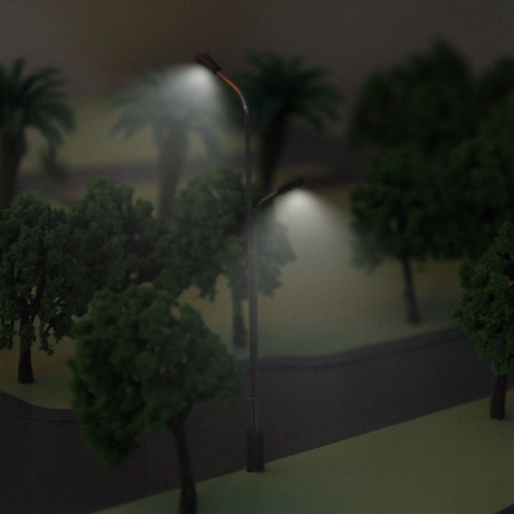 10Pcs Scaled 1:150 Street Ligh - đánh giá và giá Photography Lighting Layout