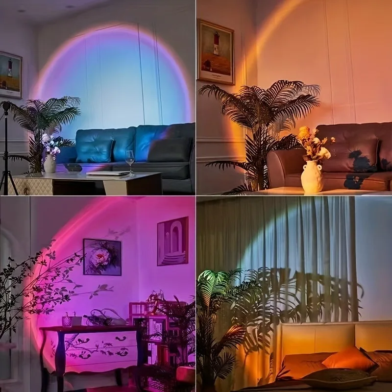 USB Sunset Light LED Rainbow N - đánh giá và giá Photography Lighting Wall
