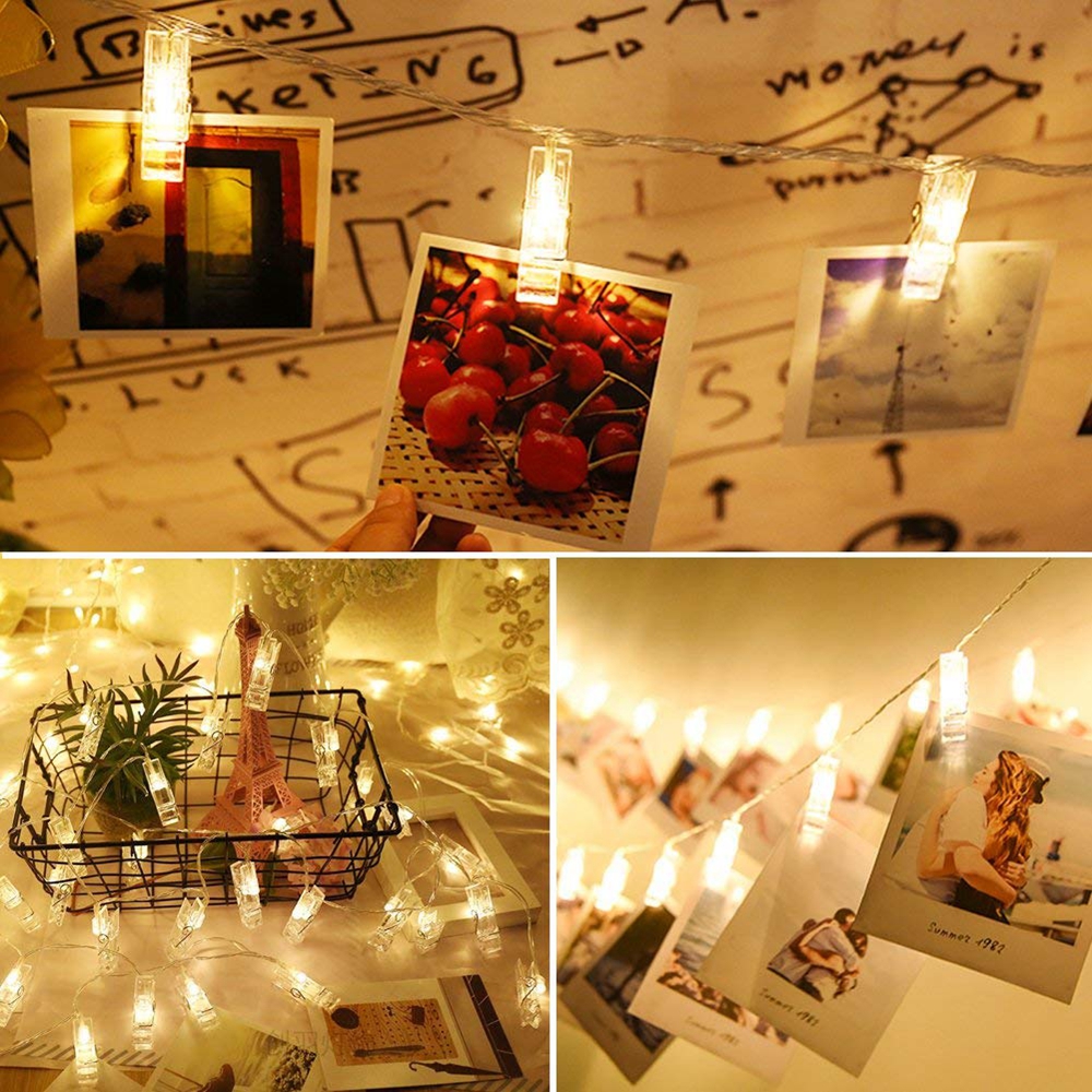 LED Photo Clip String Light, 1 - đánh giá và giá Photography Lighting Wall