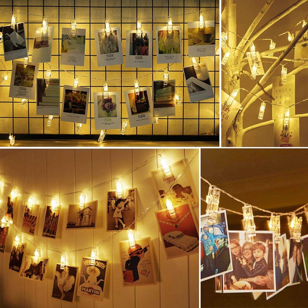 LED Photo Clip String Light, 1 - đánh giá và giá Photography Lighting Wall