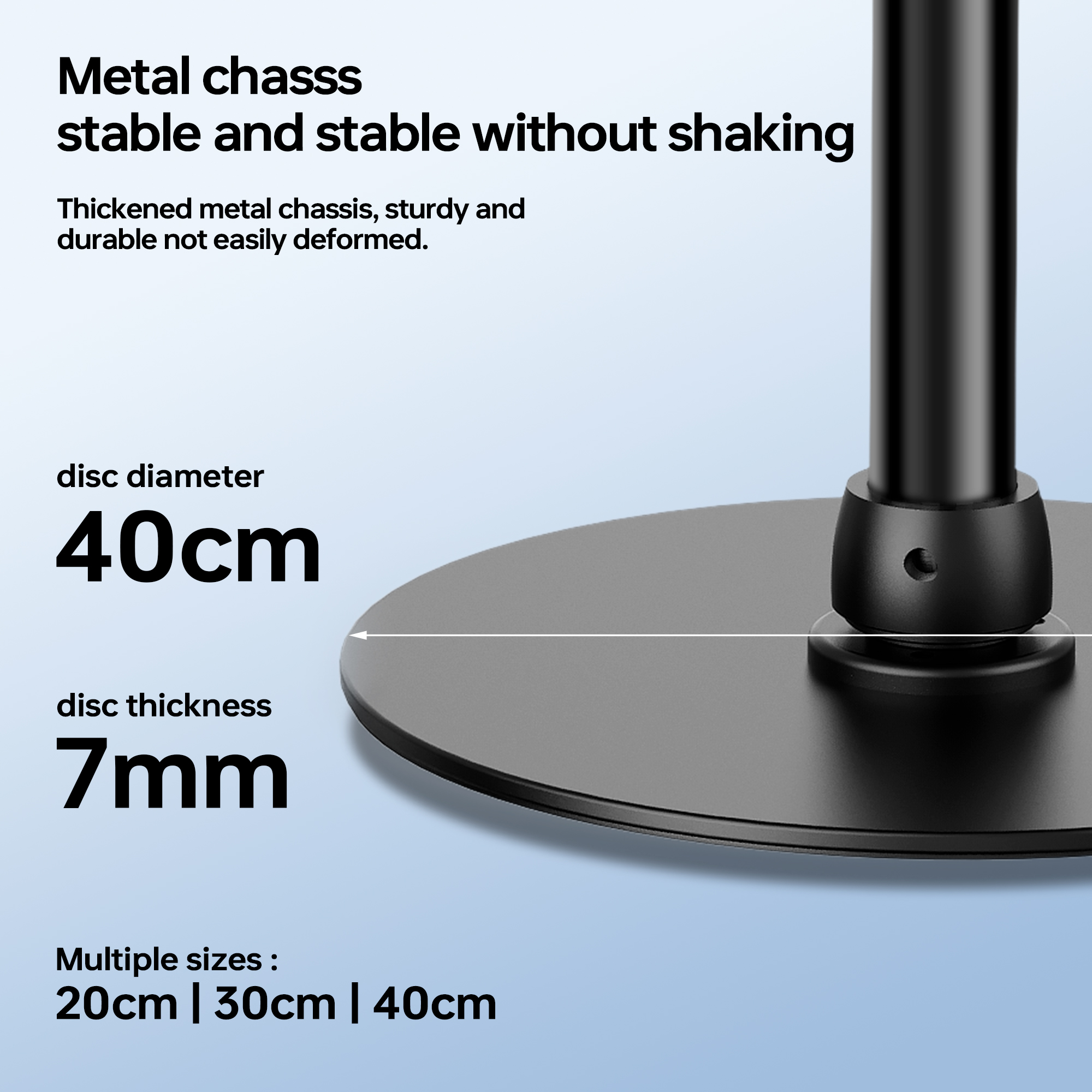 Manbily Light Stand Round base - đánh giá và giá Photography Lighting Mount