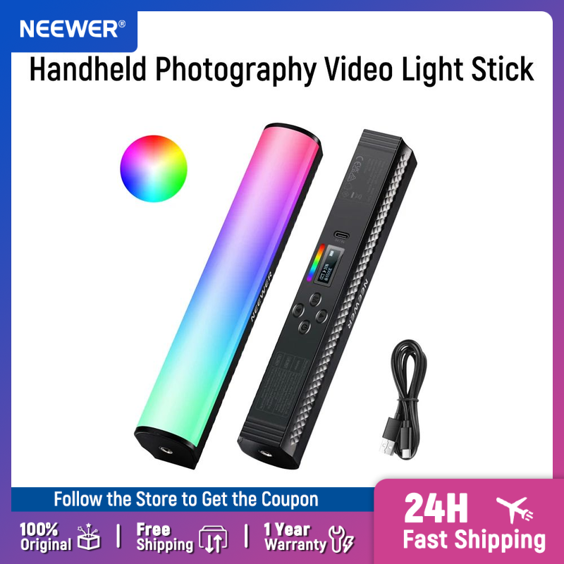 NEEWER RGB Light Wand with APP - đánh giá và giá Torjim Rgb Photography Video Lighting