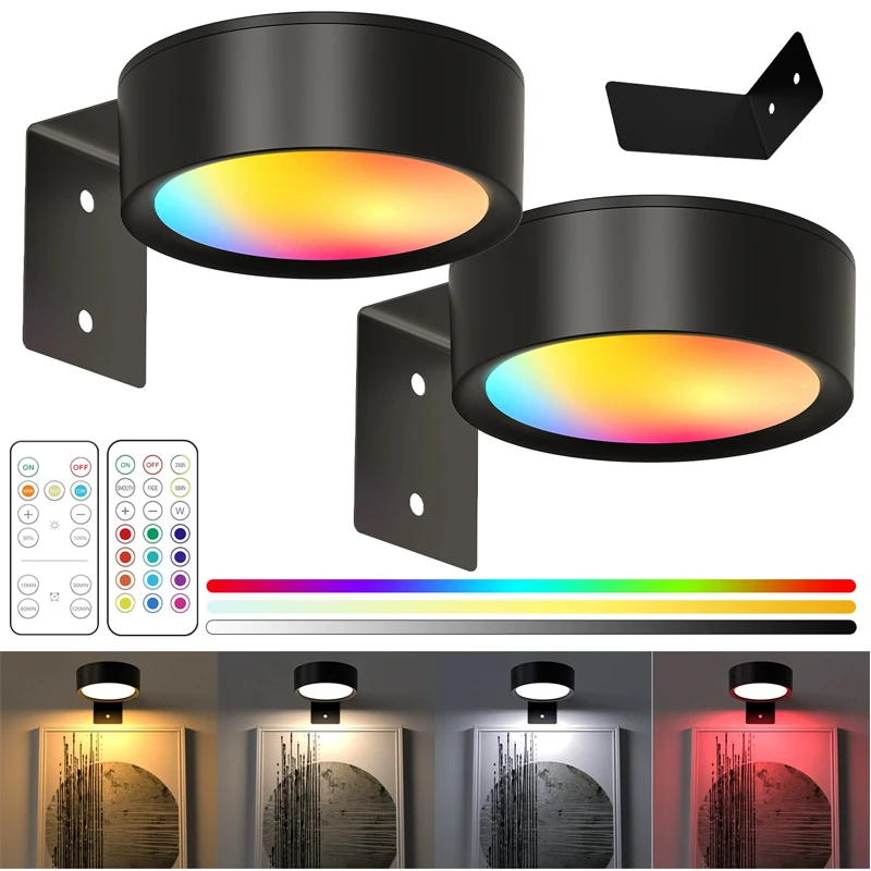 Magnetic LED Wall Light Night  - đánh giá và giá Photography Lighting Wall