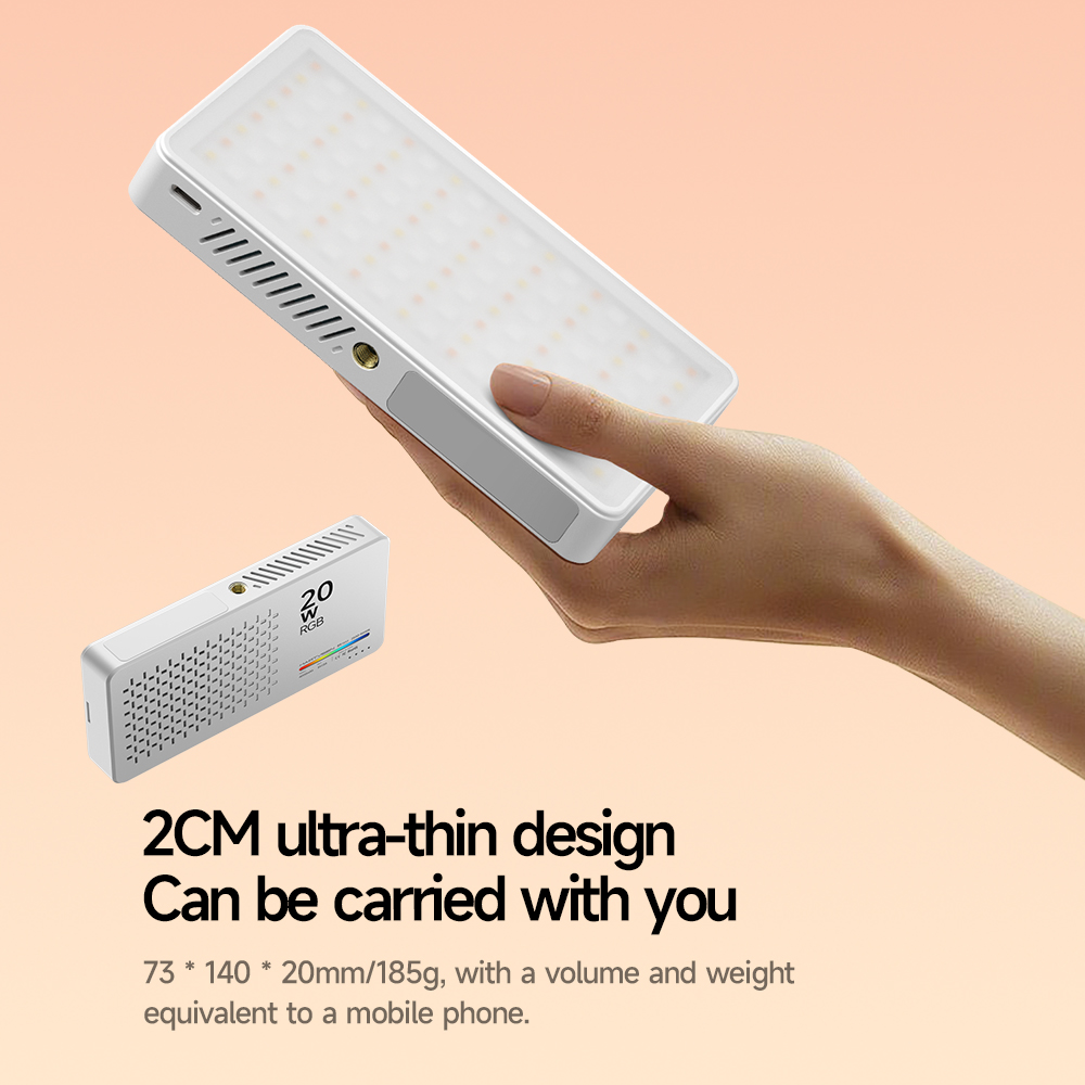 Mini Rechargeable R9PRO full-c - đánh giá và giá Photography Lighting Continuous