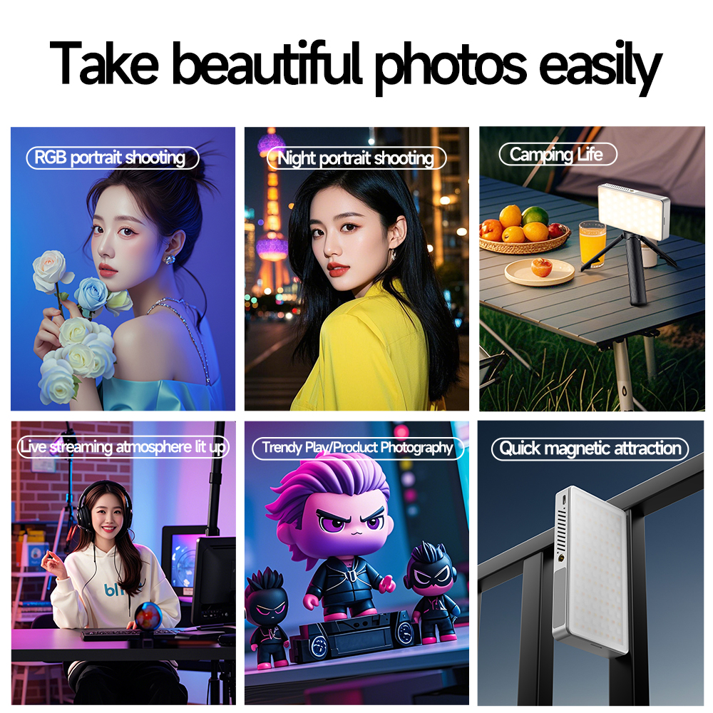 Mini Rechargeable R9PRO full-c - đánh giá và giá Photography Lighting Continuous