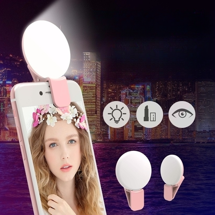 Mobile Phone LED Selfie Ring L - đánh giá và giá Photography Lighting Continuous