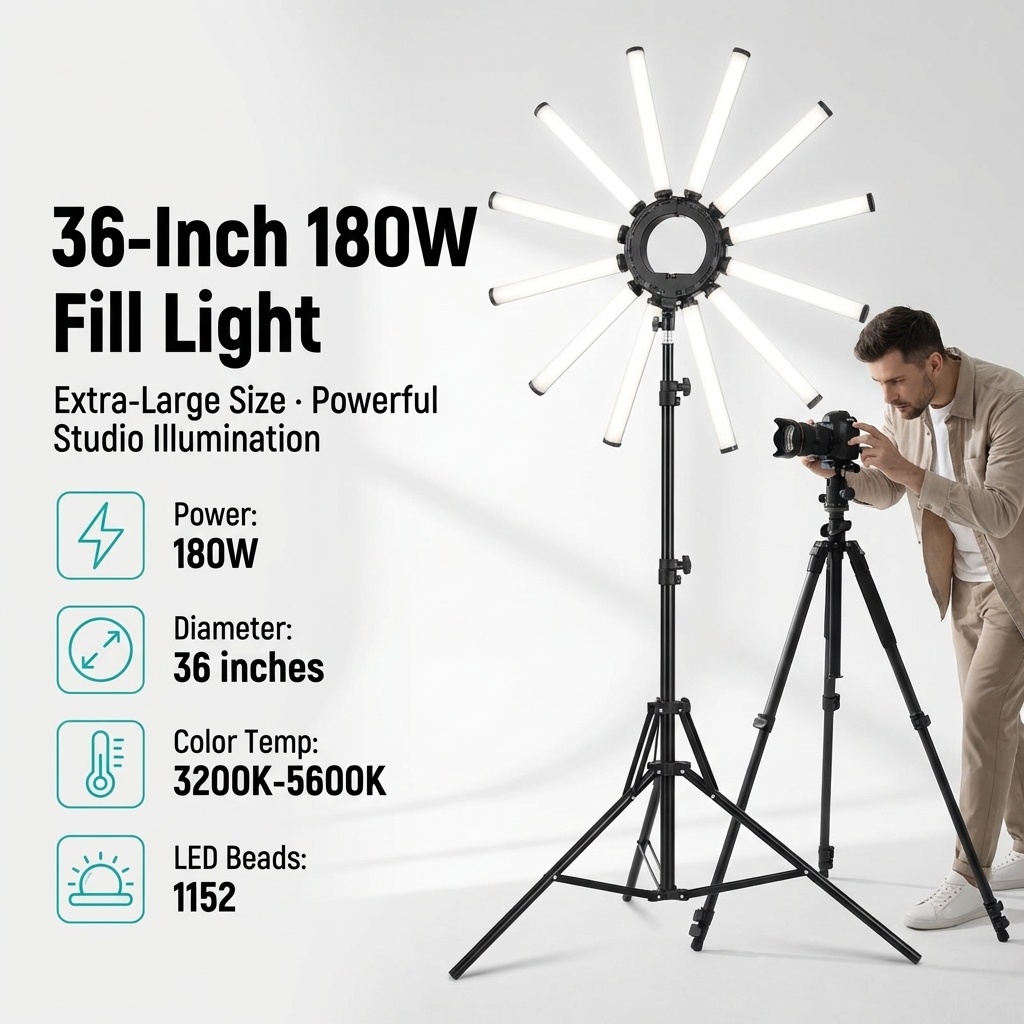 12 Arms Multi Tube Photography - đánh giá và giá Photography Lighting Studio