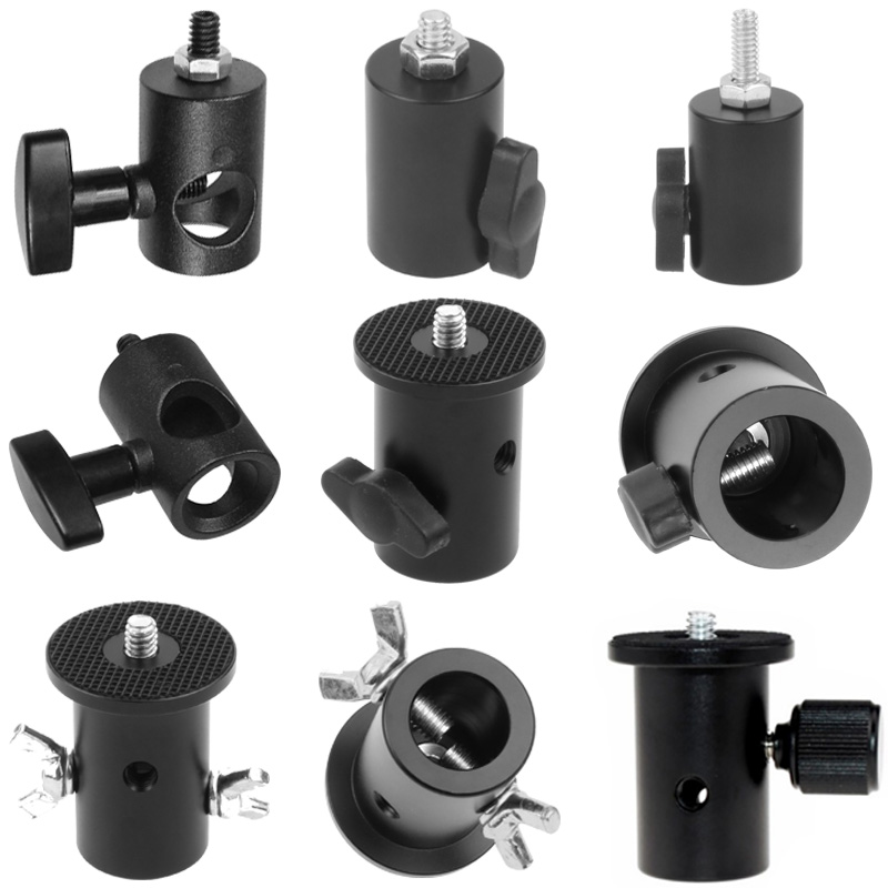 Tripod Light Stand Adapter 1/4 - đánh giá và giá Photography Lighting Mount