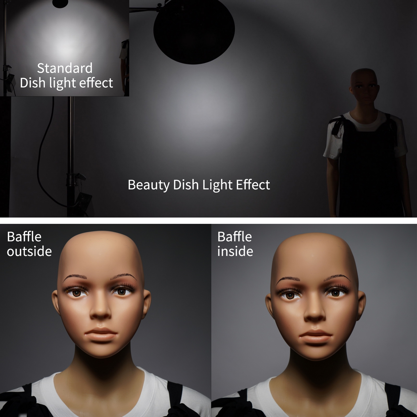 Selens 70cm Silver/White Inter - đánh giá và giá Photography Lighting Mount