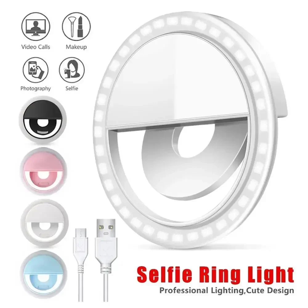 LED Selfie Ring Light Mobile P - đánh giá và giá Photography Lighting Continuous