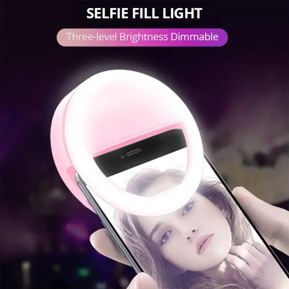 LED Selfie Ring Light Mobile P - đánh giá và giá Photography Lighting Continuous