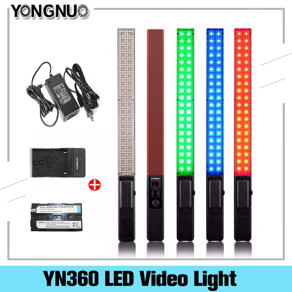 YONGNUO YN360 Handheld LED Vid - đánh giá và giá Photography Lighting Options