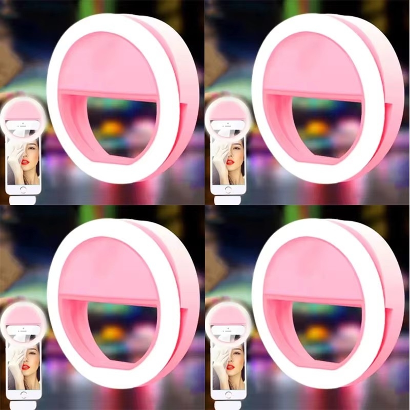1-4 pcs LED Selfie Ring Fill L - đánh giá và giá Photography Lighting Continuous