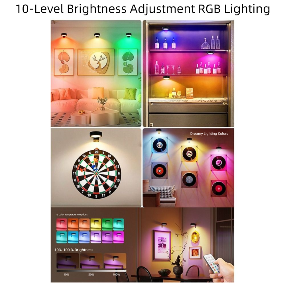 1/2/3Pcs Wall Mounted Magnetic - đánh giá và giá Photography Lighting Wall