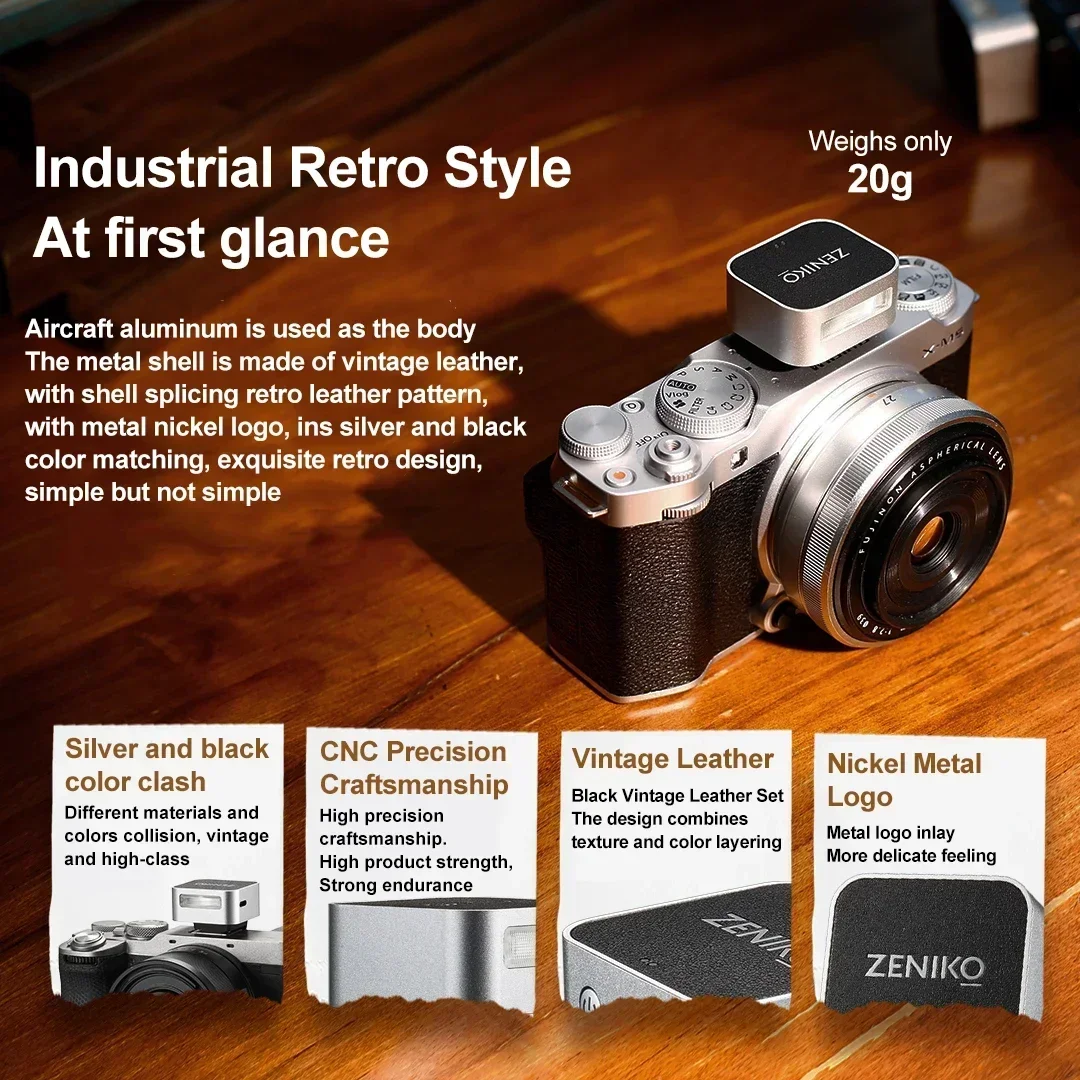 ZENIKO ZF04/ZF08 Mini Camera F - đánh giá và giá Torjim Rgb Photography Video Lighting