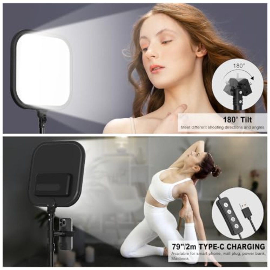 2Pack LED Video Light Kit, 15W - đánh giá và giá Photography Lighting Studio